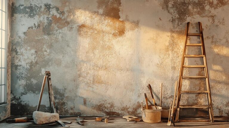 Renover un vieux mur en platre : les secrets d’une renovation reussie avec une peinture adaptee