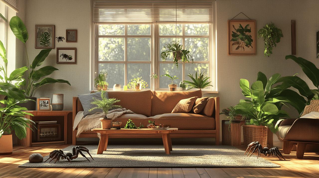 Les araignees chez moi : guide piece par piece pour les faire fuir du grenier a la cave