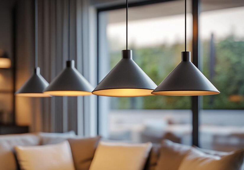 5 idées pour associer vos suspensions luminaires en métal avec des éléments en bois